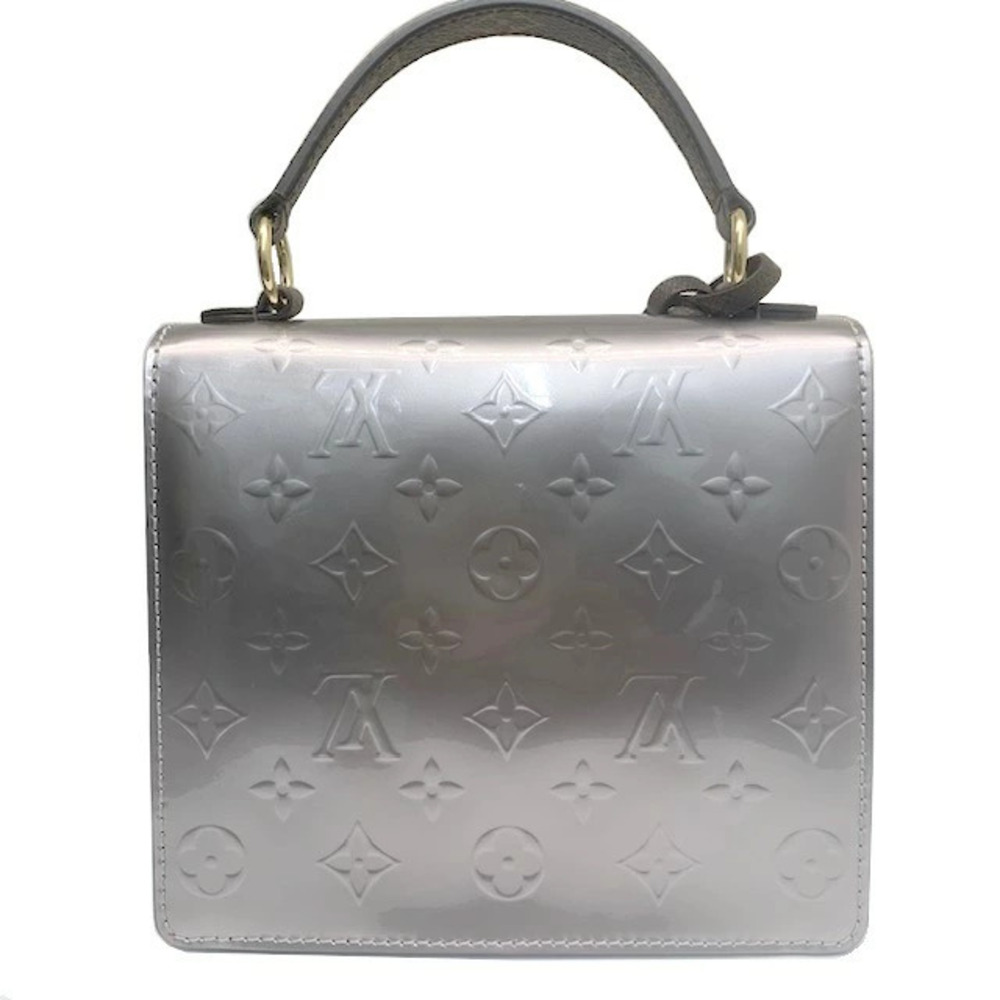 LOUIS VUITTON Spring Street Shoulder Bag Monogram Vernis